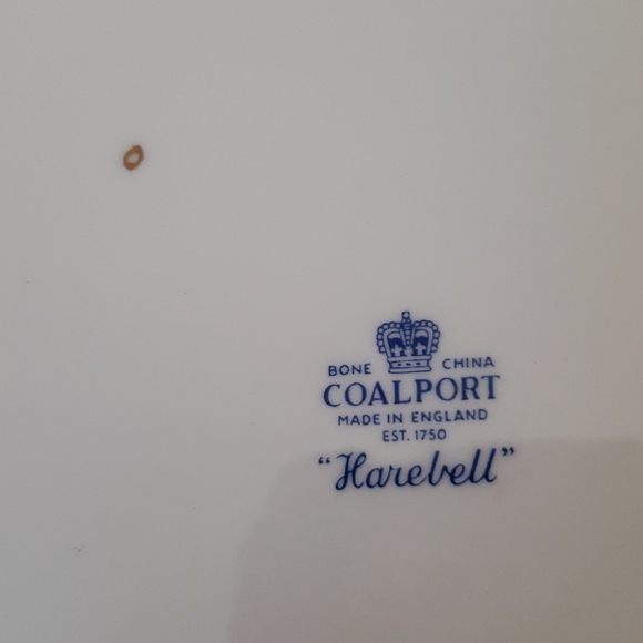 5pieces Coalport harebell dinner plates - Picture 4 of 4